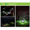 LED solar lamp post lights, led solar light for fence post, solar fence lighting for garden landscape lighting